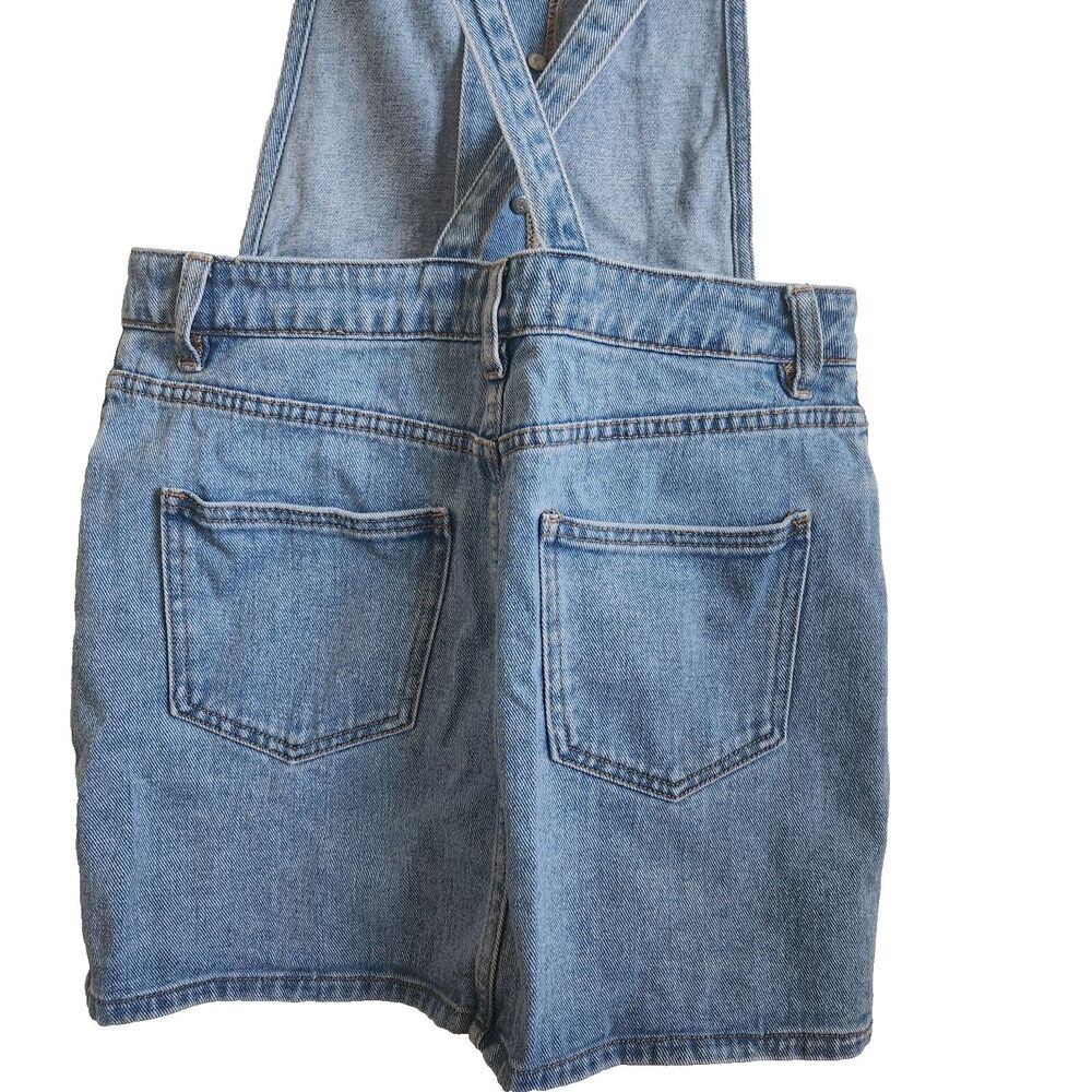 Pacsun Women's Junior Size Small Trivia Denim Overall Dress Light Wash W29 L15 - Picture 3 of 9